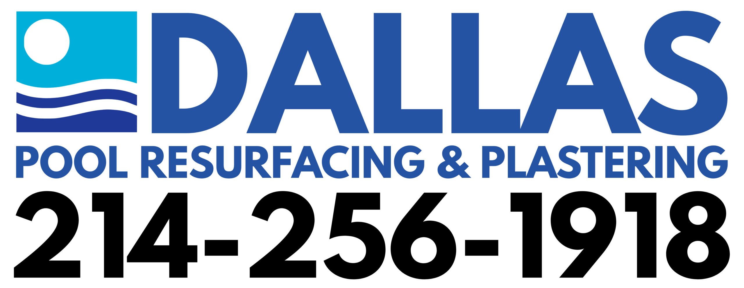 Dallas logo pool resurfacing
